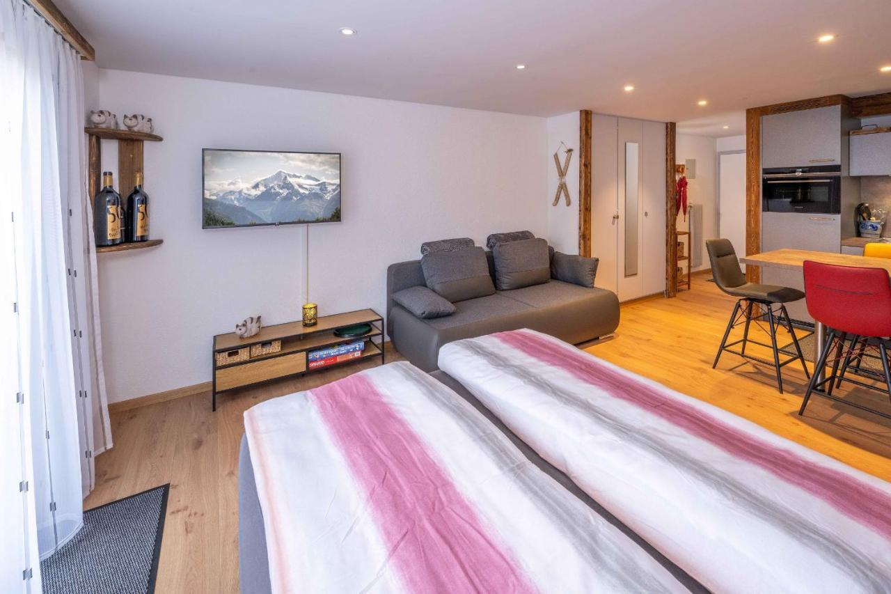 Studio Roseline - Smart & Modern Grächen Zewnętrze zdjęcie